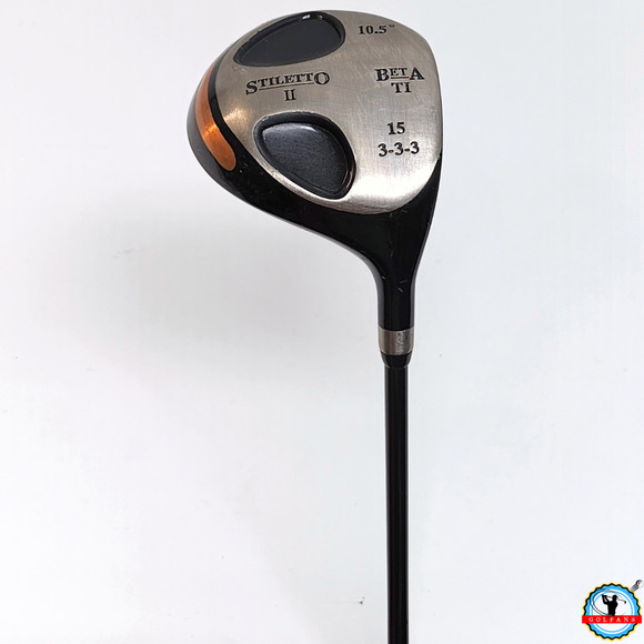 Stiletto II Beta Titanium Driver 10.5º Loft RH Regular Graphite Shaft 45"